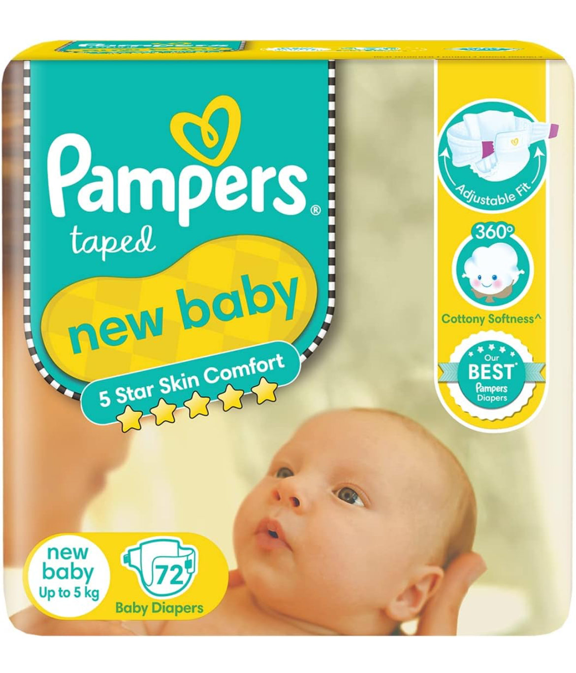 Pamper's active baby
